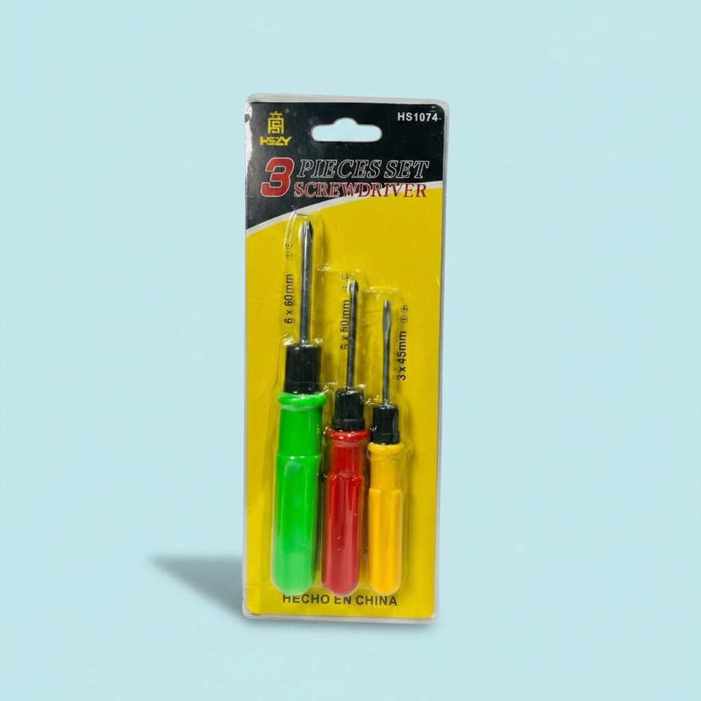 SET DESTORNILLADORES (3PCS) PACA X 240