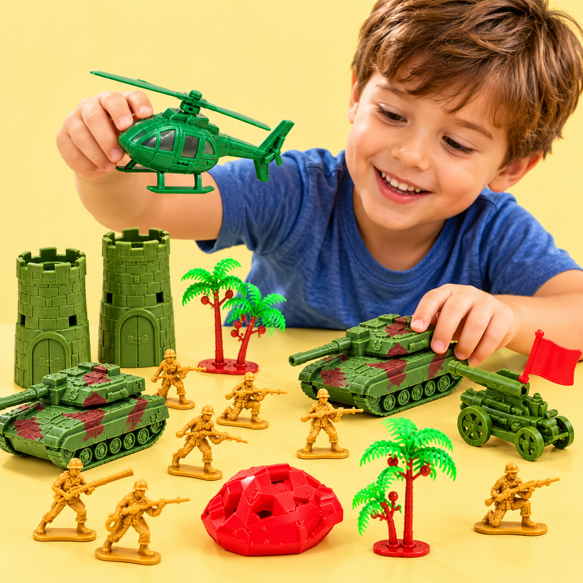 SET MUNECOS MILITAR