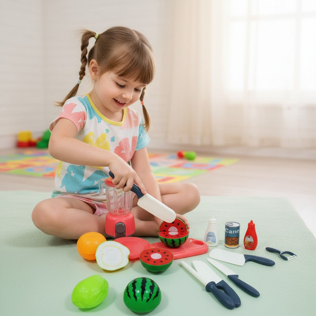 JUGUETE NIÑO (SET COCINA (13 PCS) PACA X 168 UND