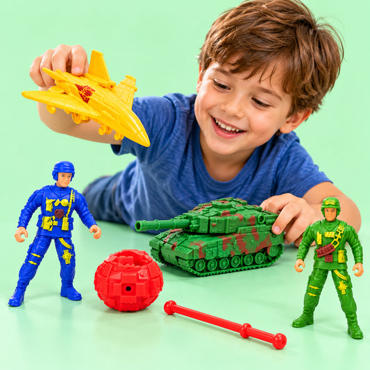 SET MUÑECOS MILITAR