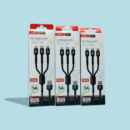 CABLE DE CARGA CON 3 PUERTOS