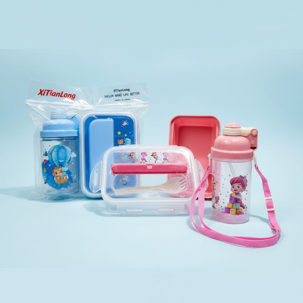 SET LONCHERA (VASO+PORTACOMIDA) PACA X 64