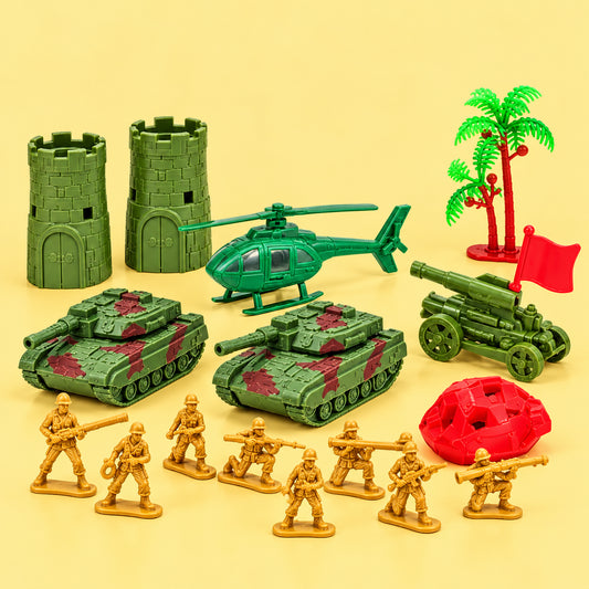 SET MUNECOS MILITAR