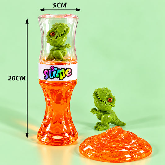 SLIME CON DINOSAURIO