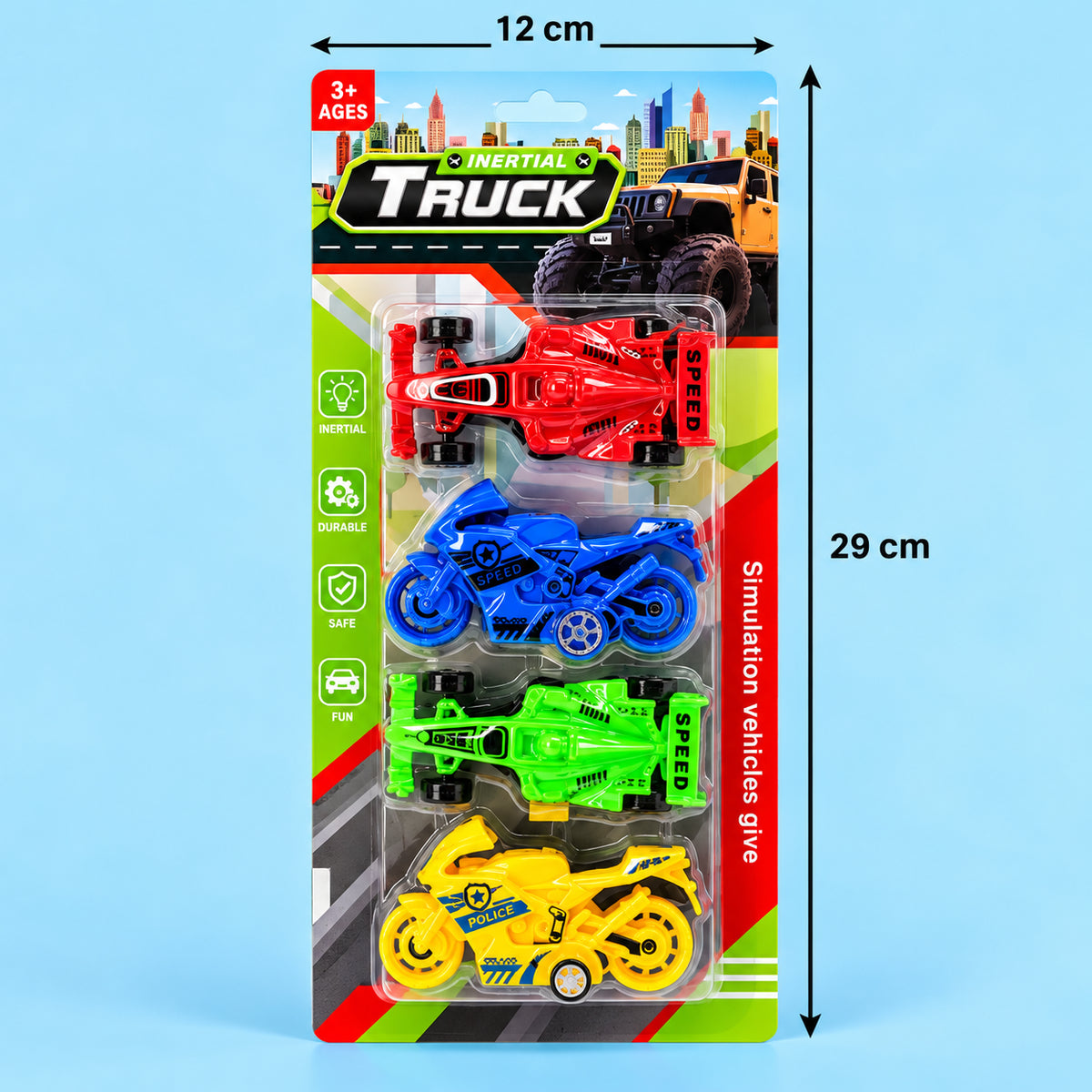 SET VEHICULOS DE CARRERAS