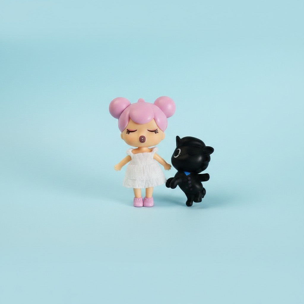 JUGUETE NIÑA (MUÑECA CON ACCESORIOS (2PCS)) PACA X 1200 UND