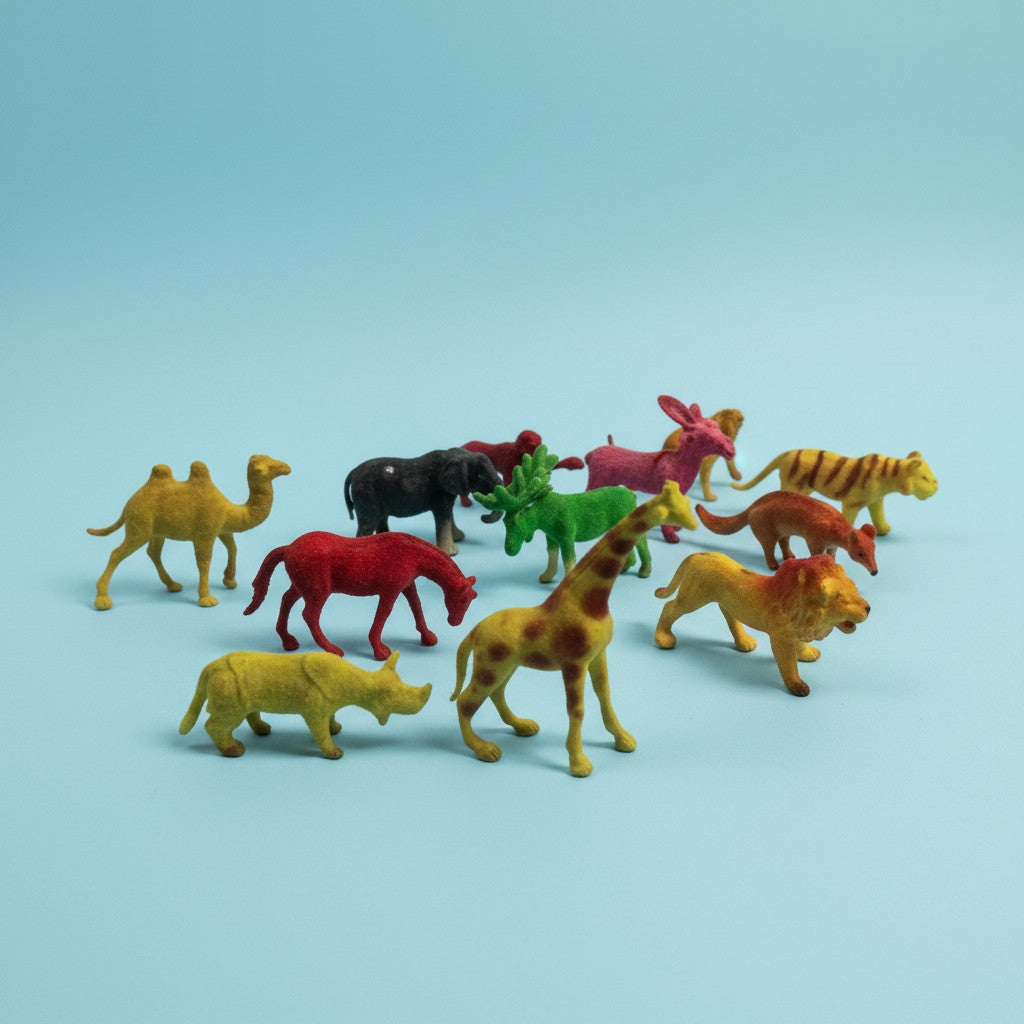 JUGUETE NIÑO ( SET ANIMALES (12 Pcs) PACA X 576 UND