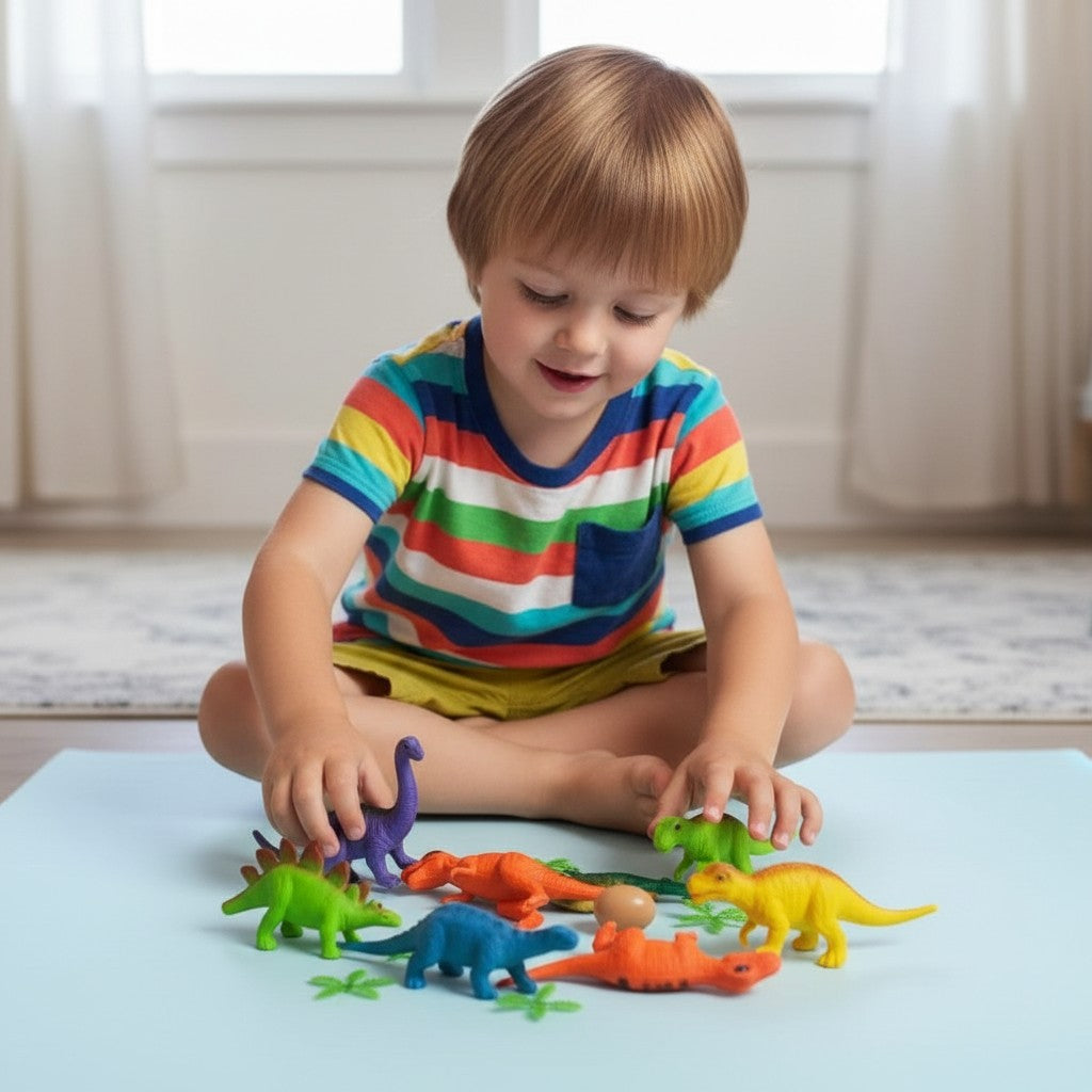 JUGUETE NIÑO (SET DINOSAURIOS (6Pcs)) PACA X 288 UND