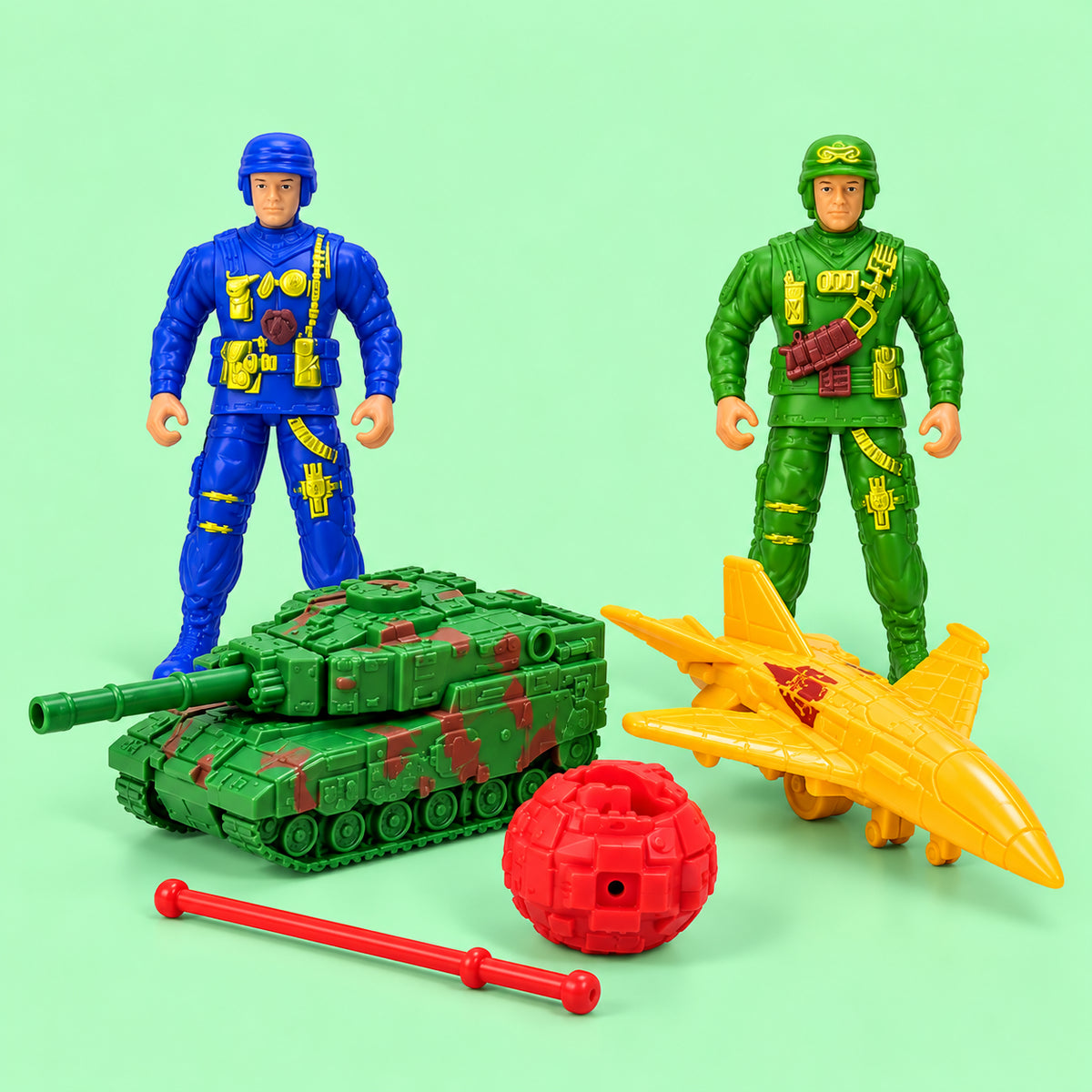 SET MUÑECOS MILITAR