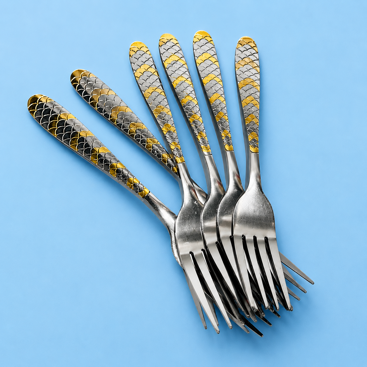 SET TENEDOR POR 6PCS PACA X 100 UND