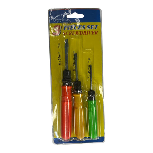 SET DESTORNILLADORES X3